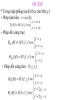 on tap chuong 1 hinh hoc 11