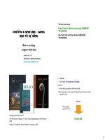 Chương 1: Sinh học - Khoa học về sự sống