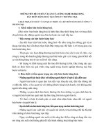 NHỮNG TIỀN ĐỀ CƠ SỞ LÝ LUẬN CỦA CÔNG NGHỆ MARKETING