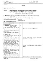 Giao an TD 10 - Truong Hong Thanh Ndu