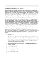 Dragging and Dropping Movie Clip Instances