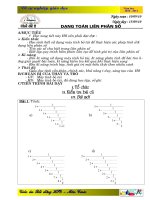 Dạng toán liên phân số