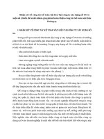 Nhận xét về công tác kế toán vật lieu Tại công ty xây dựng số 34 và một số ý kiến đề xuất nhằm góp phần hoàn thiện công tác kế toán vật liệu ở công ty