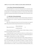 NHỮNG LÝ LUẬN CƠ BẢN VỀ HIỆU QUẢ HOẠT ĐỘNG KINH DOANH