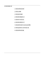 CÁC CHỦ ĐỀ TRONG NĂM