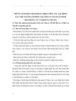 NHỮNG GIẢI PHÁP NHẰM HOÀN THIỆN CÔNG TÁC TẠO ĐỘNG LỰC CHO NGƯỜI LAO ĐỘNG TẠI CÔNG TY SẢN XUẤT KINH DOANH ĐẦU TƯ VÀ DỊCH VỤ VIỆT HÀ