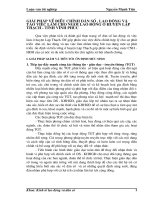 GIẢI PHÁP VỀ ĐIỀU CHỈNH DÂN SỐ , LAO ĐỘNG VÀ TẠO VIỆC LÀM CHO NGƯỜI LAO ĐỘNG Ở HUYỆN LẬP THẠCH - TỈNH VĨNH PHÚC