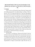 MỘT SỐ KIẾN NGHỊ VỀ CÔNG TÁC KẾ TOÁN BÁN HÀNG VÀ XÁC ĐỊNH KẾT QUẢ BÁN HÀNG TẠI TỔNG CÔNG TY THƯƠNG MẠI HÀ NỘI