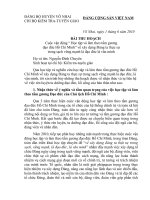 Bai thu hoạch Tư tưởng Hồ Chí Minh