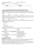 Đề kiểm tra lý 9 có đáp án