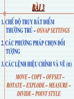 GIAO TRINH AUTOCAD 2D 3