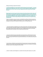 Công ty nhỏ trong “cuộc chơi” toàn cầu