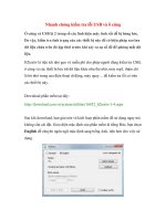 Nhanh chóng kiểm tra lỗi USB và ổ cứng