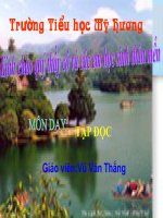 tap đoc:Trước cổng trời