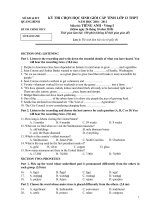 Đê thi HSG12- 2010-2011