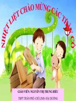 BÀI 23: HƯỚNG ĐỘNG