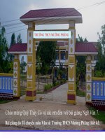 Ngữ văn 7. Tiết 95: Ý nghĩa văn chương