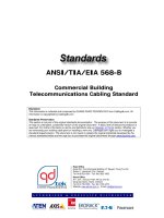 Cabling Standard - TIA 568 B - Commercial Building Telecommunications Cabling Standard