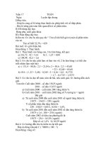 Giáo án lớp 5 tuần 17 - 18 (Dug)