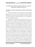 GIẢI PHÁP HOÀN THIỆN HOẠT ĐỘNG ĐỊNH GIÁ TẠI CÔNG TY KIỂM TOÁN VÀ ĐỊNH GIÁ VIỆT NAM