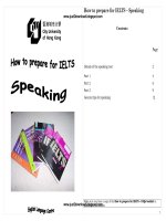 How to prepare for IELTS–Speaking