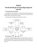 Tính lãi suất tiền gửi có kỹ hạn bằng chương trình máy tính