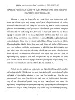 GIẢI PHÁP PHÒNG NGỪA RỦI RO TÍN DỤNG TẠI NGÂN HÀNG NÔNG NGHIỆP VÀ PHÁT TRIỂN NÔNG THÔN HÀ NỘI