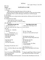 Giáo án Lớp 3 Tuần 14 CKT-KNS