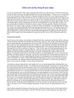 Kiểm soát nội bộ, đừng để quá muộn