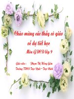 GDCD 9 lam viec nang suat chat luong