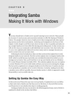 Integrating Samba