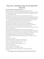 Nâng cao hiệu quả hoạt động huy động vốn tại chi nhánh NHNo Bắc Hà Nội