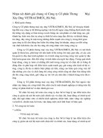 Nhận xét đánh giá chung về Công ty Cổ phần Thương Mại Xây Dưng VETRACIMEX_Hà Nội