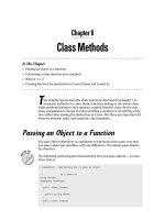 Class Methods