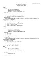 De cuong nhac HK1 (10-11)