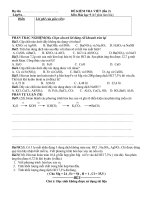 kiem tra hoa 9 lan 2 tiet 20