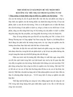 MỘT SỐ ĐỀ XUẤT GIẢI PHÁP CHỦ YẾU NHẰM THÚC ĐẨYCÔNG TÁC TIÊU THỤ SẢN PHẨM TẠI CÔNG TY TSC