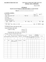 BIỂU MẪU 