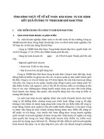 TÌNH HÌNH THỰC TẾ VỀ KẾ TOÁN  BÁN HÀNG  VÀ XÁC ĐỊNH KẾT QUẢ Ở CÔNG TY TNHH KIM KHÍ NAM TÙNG