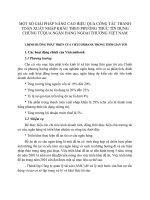 MỘT SỐ GIẢI PHÁP NÂNG CAO HIỆU QUẢ CÔNG TÁC THANH TOÁN XUẤT NHẬP KHẨU THEO PHƯƠNG THỨC TÍN DỤNG CHỨNG TỪQUA NGÂN HÀNG NGOẠI THƯƠNG VIỆT NAM