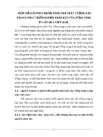 MỘT SỐ GIẢI PHÁP NHẰM NÂNG CAO CHẤT LƯỢNG ĐÀO TẠO VÀ PHÁT TRIỂN NGUỒN NHÂN LỰC CỦA TỔNG CÔNG TY LẮP MÁY VIỆT NAM