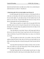 MỘI SỐ GIẢI PHÁP NÂNG CAO HIỆU QUẢ CÔNG TÁC LẬP KẾ HOẠCH KINH DOANH CỦA CÔNG TY TRAPHACO