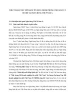 THỰC TRẠNG VIỆC XẾP HẠNG TÍN DỤNG NỘI BỘ TRONG VIỆC QUẢN LÝ RỦI RO TẠI NGÂN HÀNG TMCP NAM Á