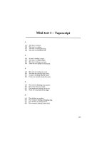 Acheive toeic bridge part 16