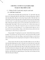 CHƯƠNG 1 CƠ SỞ LÝ LUẬN KHOA HỌC