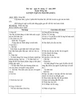 GIÁO ÁN BUỔI 2 lỚP 5 fONT CHUẨN