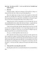 Vai trò của ĐTPT đối với CNH-HĐH nông nghiệp nông thôn