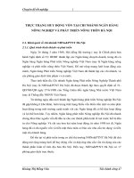 THỰC TRẠNG HUY ĐỘNG VỐN TẠI CHI NHÁNH NGÂN HÀNG NÔNG NGHIỆP VÀ PHÁT TRIỂN NÔNG THÔN HÀ NỘI