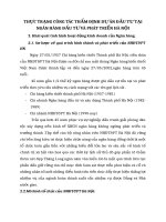 THỰC TRẠNG CÔNG TÁC THẨM ĐỊNH DỰ ÁN ĐẦU TƯ TẠI NGÂN HÀNG ĐẦU TƯ VÀ PHÁT TRIỂN HÀ NỘI