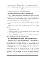 thực trạng về tổ chức công tác tập hợp chi phí sản xuất và tính giá thành sản phẩmTại Công ty xi măng Hải Phòng